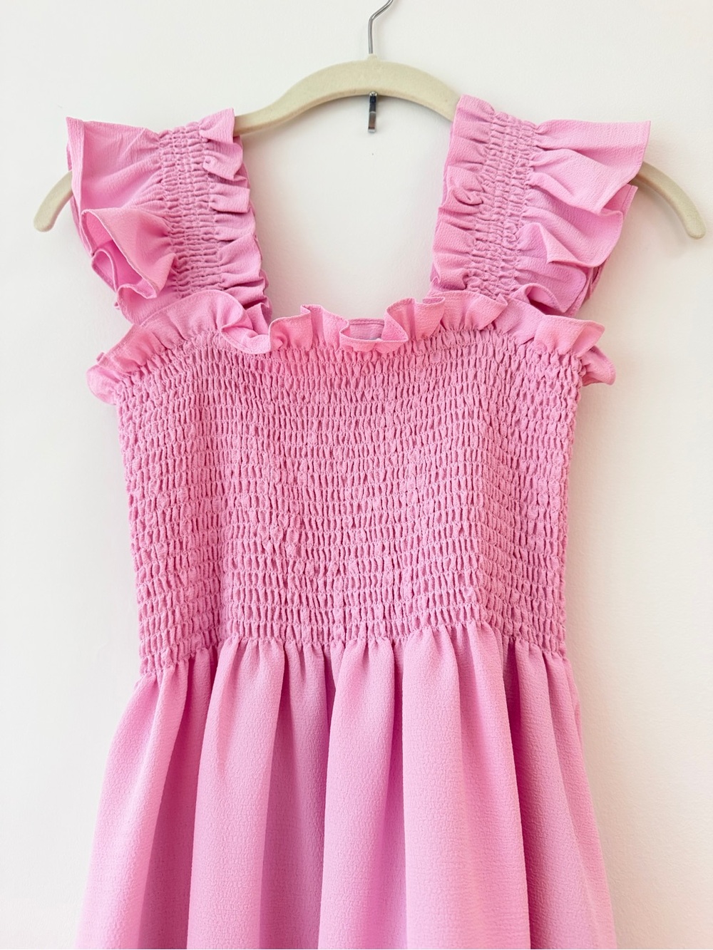 Hill House Elizabeth Pink Crepe Dress